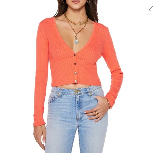 Ramy Brook Sweaters - ‼️RARE‼️🎸Ramy Brook🎸🔥NWT🔥Corey V-Neck Sweater in Mimosa— Size XS